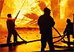 В пожаре на стройплощадке в Петербурге погибли три человека